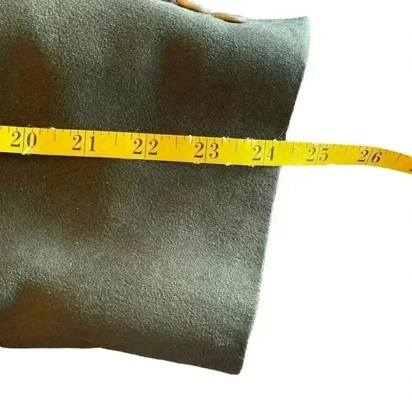 Chaps Ralph Lauren Hunter Green Faux Suede Microfiber Blazer Jacket 3 Button 46L - Picture 9 of 11